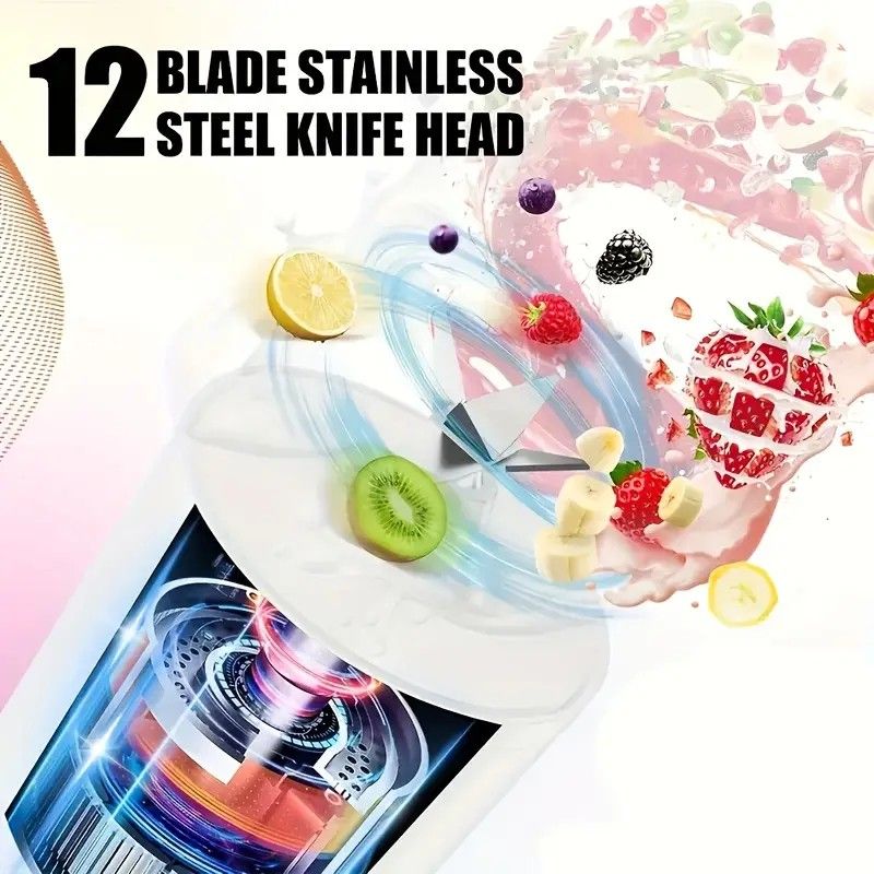Enjoy powerful, effortless mixing for daily nutrition and on-the-go refreshments. Compact, easy to operate, and perfect for active lifestyles.