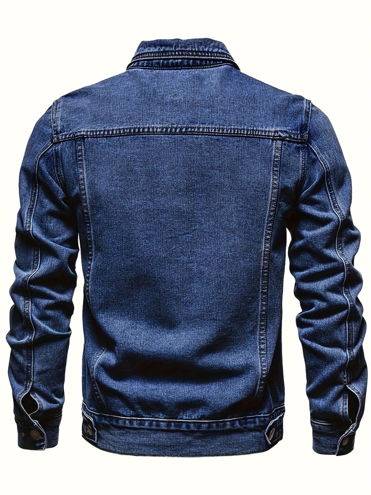 Men'S Formal Shirt Slim Fit Dress Shirt Long Sleeve Shirt Printed Shirt - Black - Size 3XL(AU 3XL/EU56)