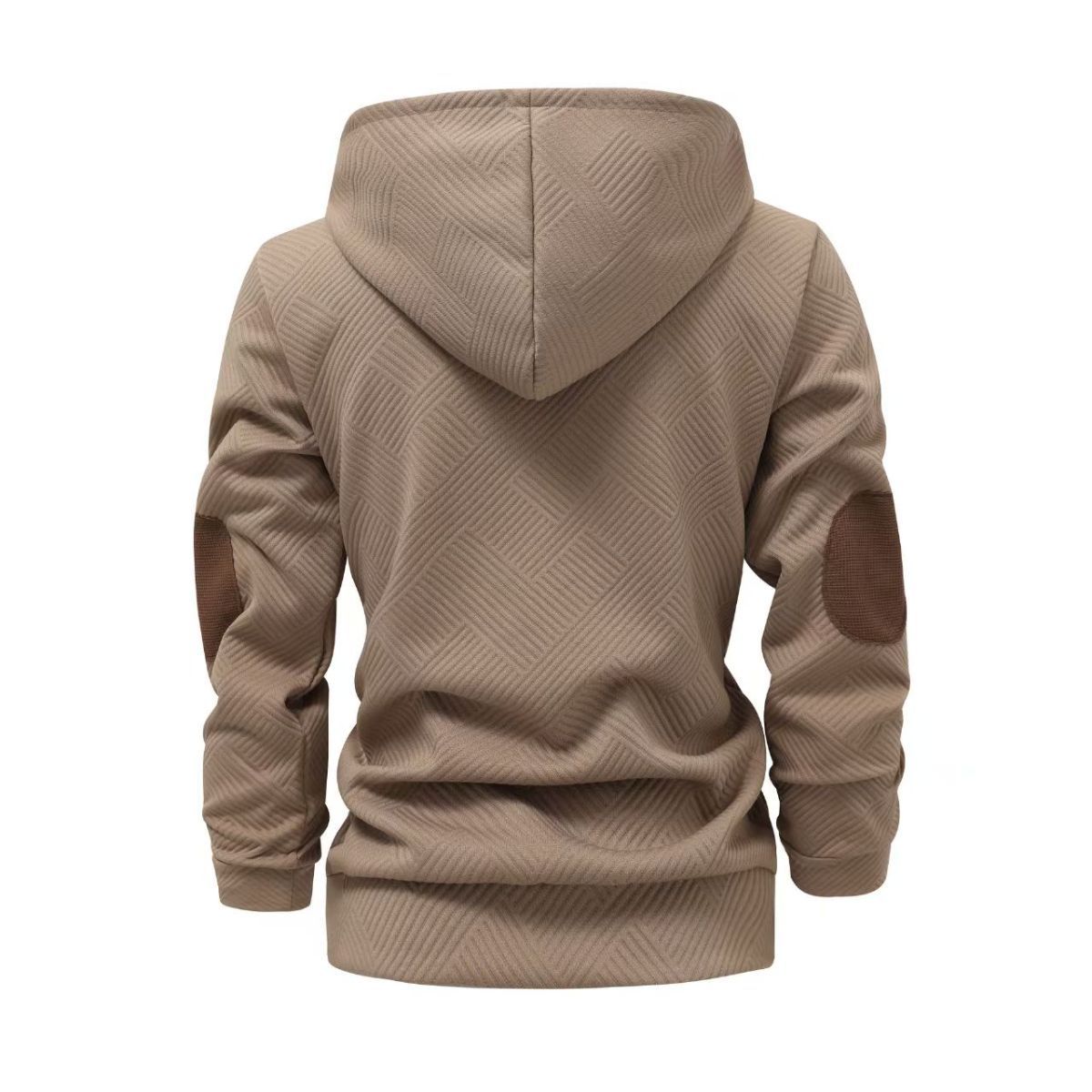 Men'S Casual Hoodie Color Block Sweatshirt Pullover Hoodie Australian - Light Gray - Size L(AU L/EU50)