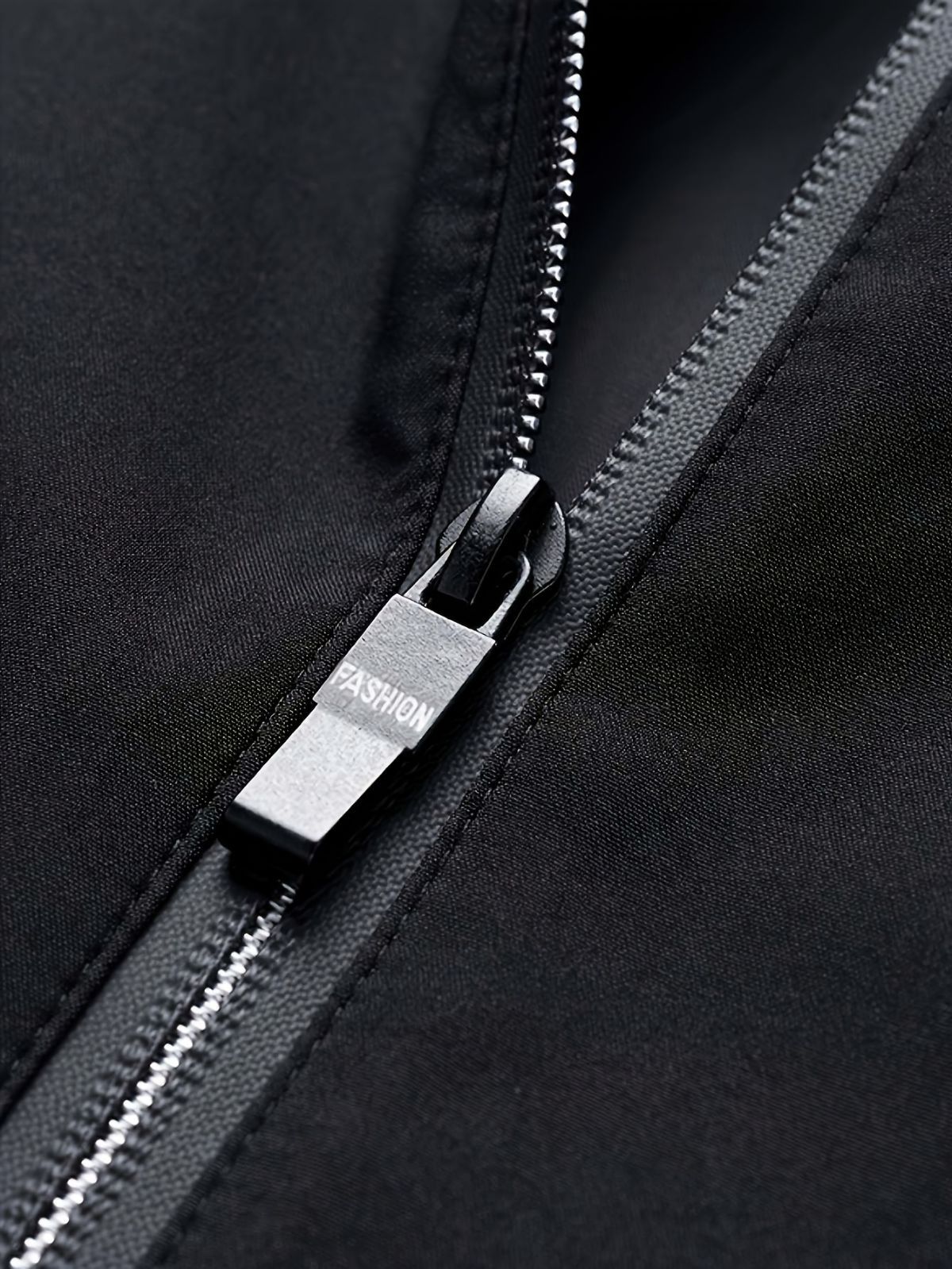 Men'S Hooded Jacket Outdoor Sport Jacket Lightweight Windbreaker Zip Pocket - Dark Gray - Size XL(AU XL/EU52)