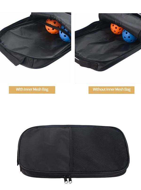 Light Blue Pickleball Paddle Set with Balls and Bag