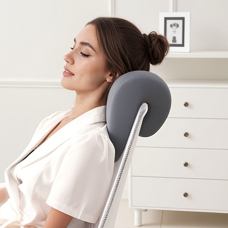 Ergonomic Multi-functional Nap Pillow - Desk Rest Pillow with Neck/Side Support, Memory Foam Cushion for Office, Home & Travel(GRAY)