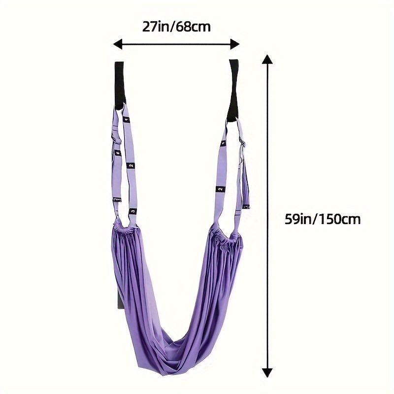 Hanging Fitness Resistance Band: 4-Step Installation, Full-Body Stretching & Strength Training at Home(BLUE)
