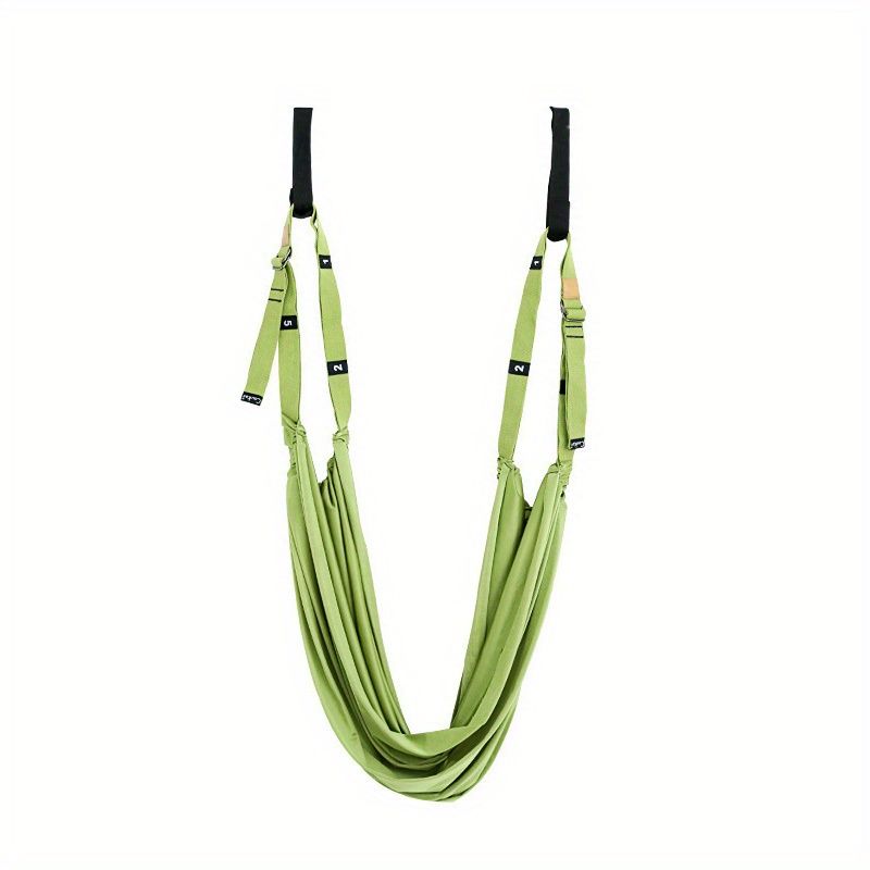 Hanging Fitness Resistance Band: 4-Step Installation, Full-Body Stretching & Strength Training at Home(PURPLE)
