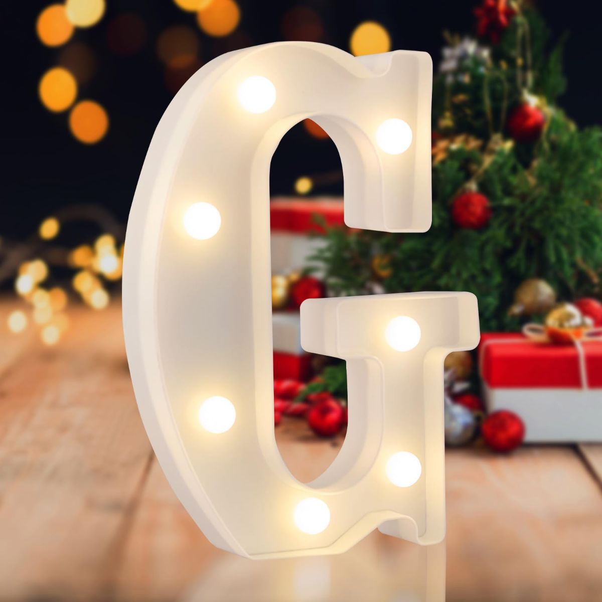 Sign letter H, warm white, 26 letters, 10 numbers, heart and & symbol; for birthday, party, Christmas, home, bar, wedding decoration; DIY word combinations; wall & tabletop display; battery operated.