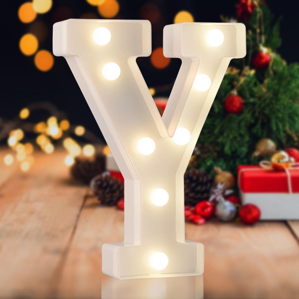 Sign letter W, warm white, 26 letters, 10 numbers, heart and & symbol; for birthday, party, Christmas, home, bar, wedding decoration; DIY word combinations; wall & tabletop display; battery operated.