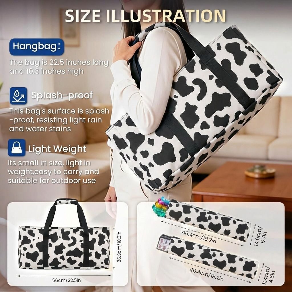 Mahjong Game Set, 166 Blue Tiles (1.2”), 4 All-in-One Color Rack/Pushers & Drawstring Bag, Complete Mahjong Sets with Blue Printed Carrying Bag and Mahjong Tile Set Accessories