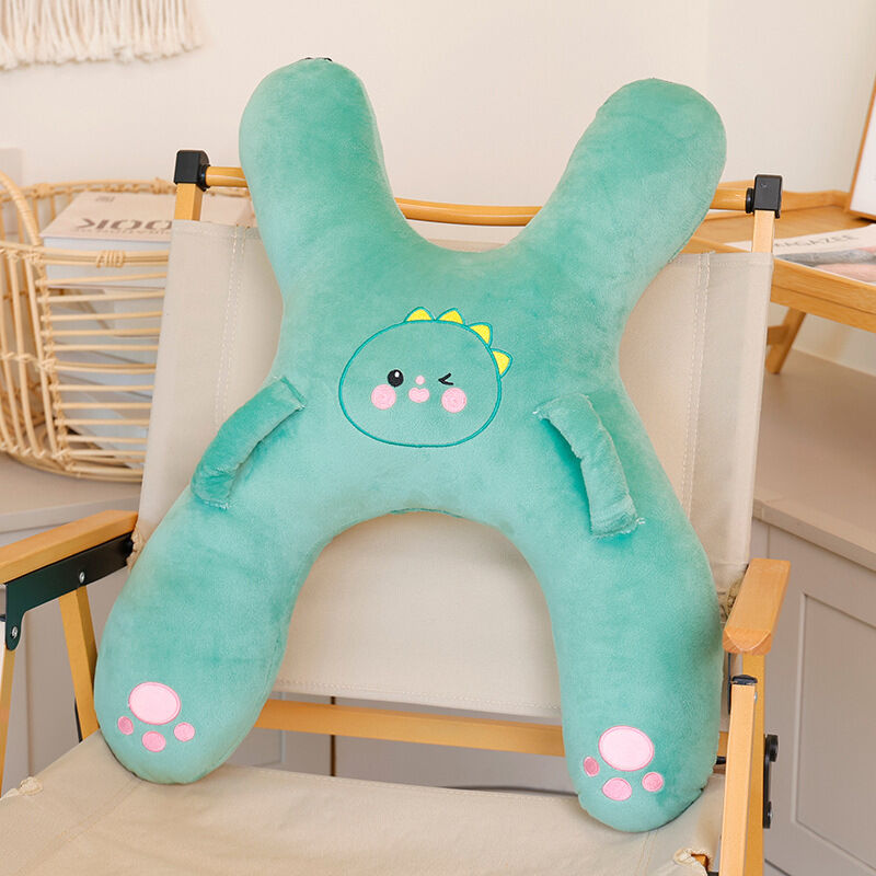 Christmas gift for kids-Kids Travel Pillow, Ergonomic Plush Support for Car Rides, Comfortable Sleep Companion for Children（brown Capibala）