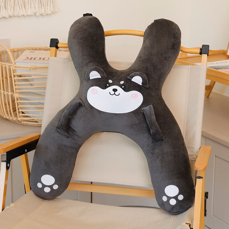 Christmas gift for kids-Kids Travel Pillow, Ergonomic Plush Support for Car Rides, Comfortable Sleep Companion for Children（pink pig）