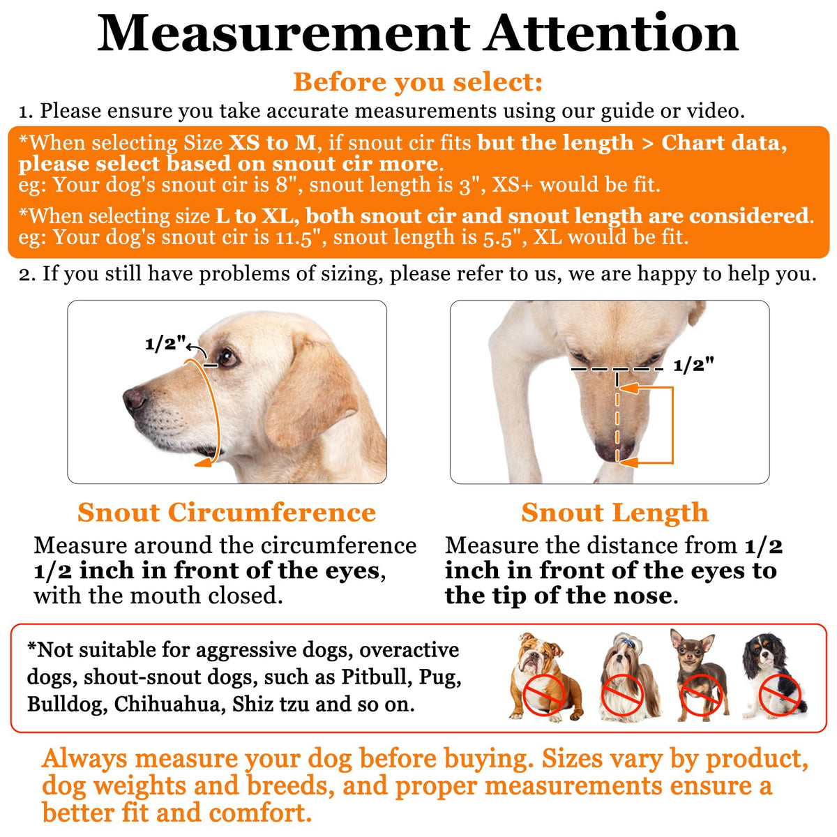 Soft Mesh Dog Muzzle for Small Medium Large Dogs – Breathable Adjustable Anti-Bite Chewing Guard with Overhead Strap – Fits Labrador, German Shepherd, Golden Retriever – 5 Sizes (Black,L)
