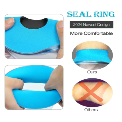 Elbow Waterproof Shower Sleeve for Adults – Reusable Cast Protector for Arm, Forearm & Elbow During Bathing or Water Activities (Blue)