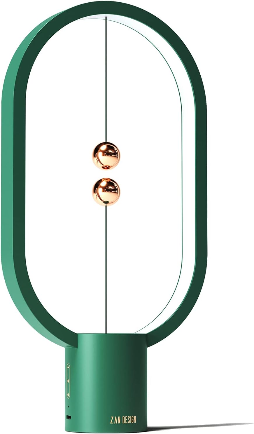 Green Magnetic Balance LED Table Lamp: USB-Powered, Dimmable Eye-Care Light with Award-Winning Design for Australian Homes & Offices
