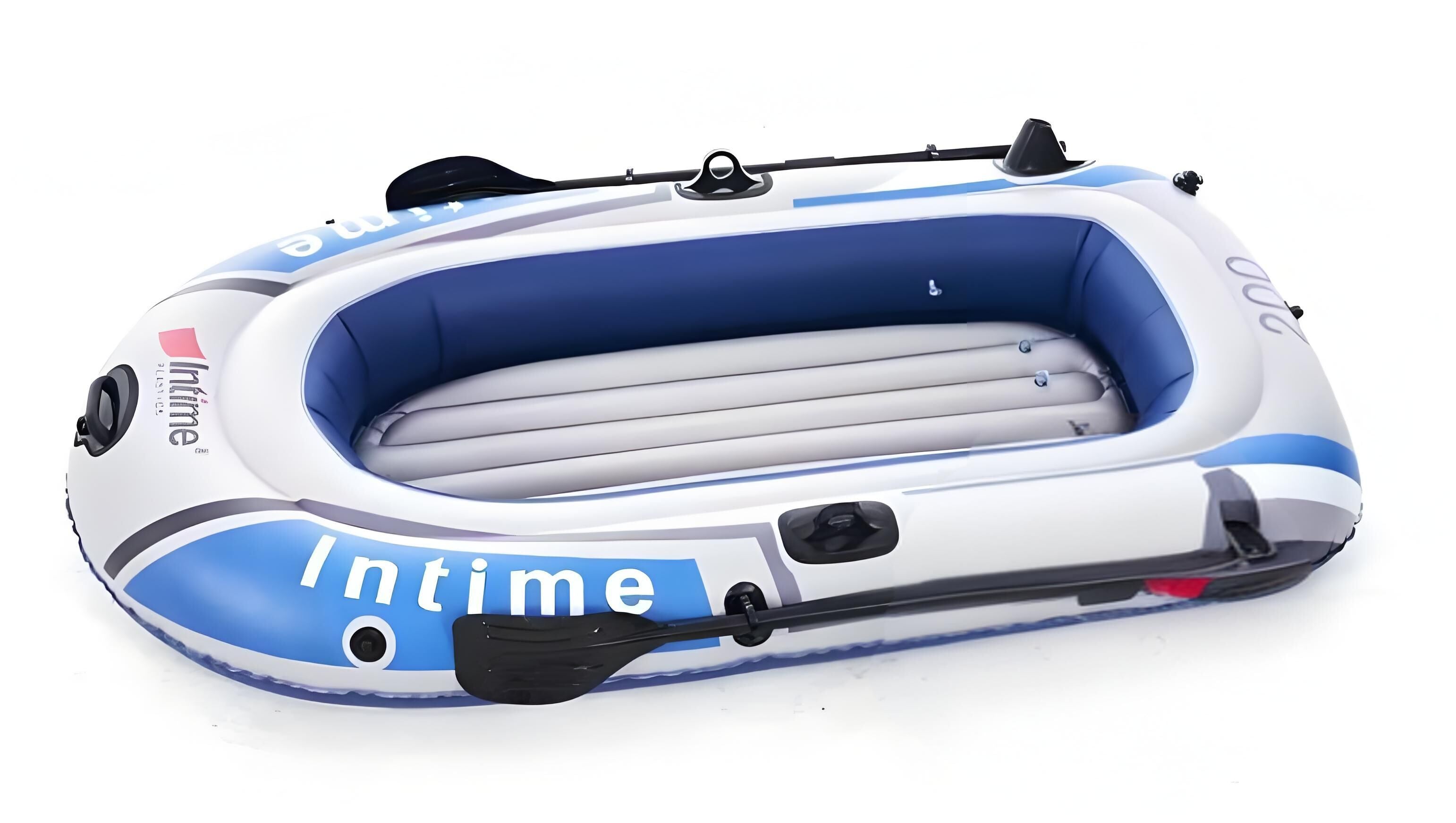 2-Person Inflatable Boat: 190x100cm Thick PVC Raft for Lakes/Pools – 1