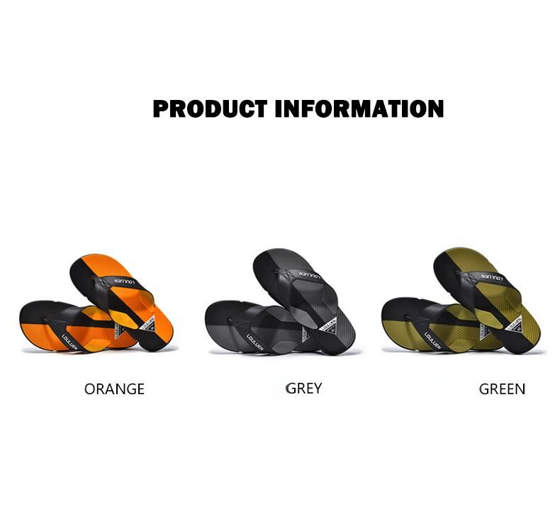 Men's Flip Flops with EVA-PVC Dual Sole, Grey for Comfort  & Slip-Resistance(44)