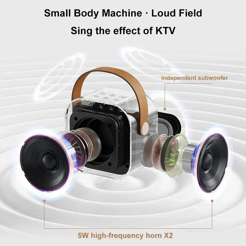 NNEOBA K12 Bluetooth Karaoke Machine