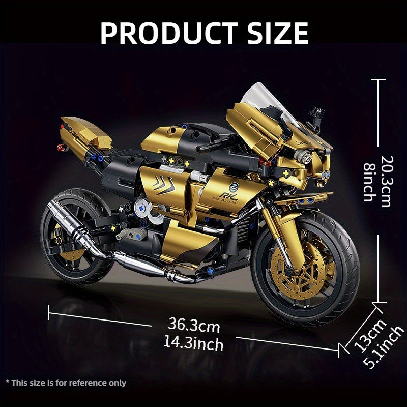 Mechanical Motorcycle Building Blocks