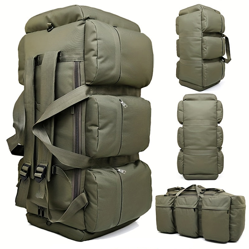 Military Duffel Backpack 80L Outdoor Travel Bag