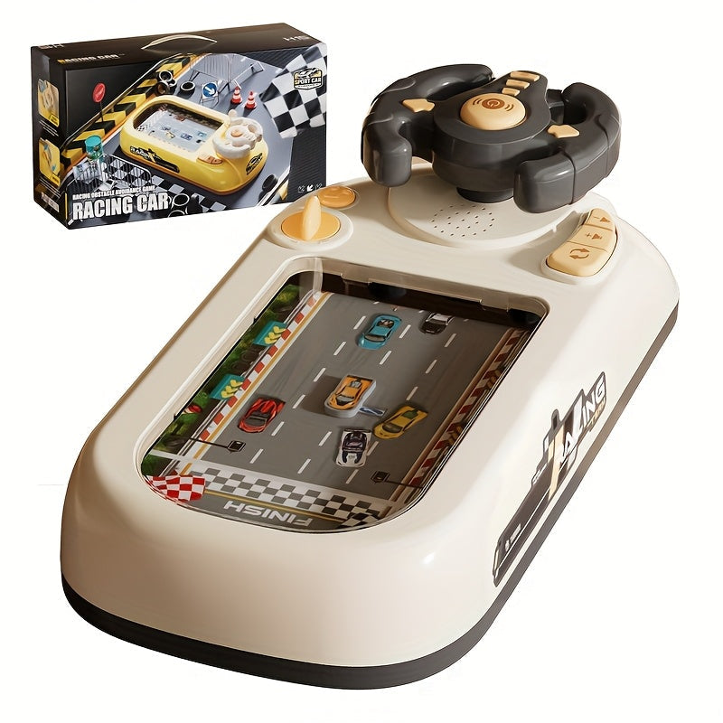 Racing Steering Wheel Toy for Kids Interactive Play