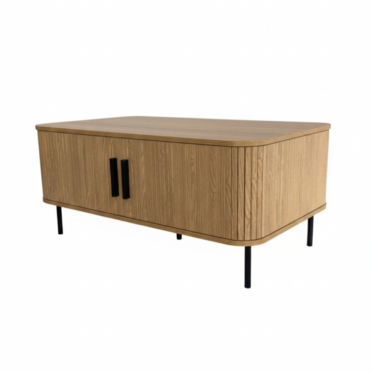 Florence 2 Door Coffee Table Oak