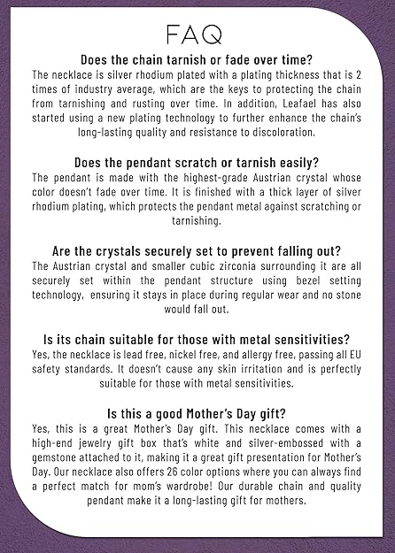 Infinity Love Heart Necklace, Birthstone Necklace for Women, Jewelry for Women with Healing Crystals, Allergy Free Pendant Necklace-04-April-Rainbow Opal White