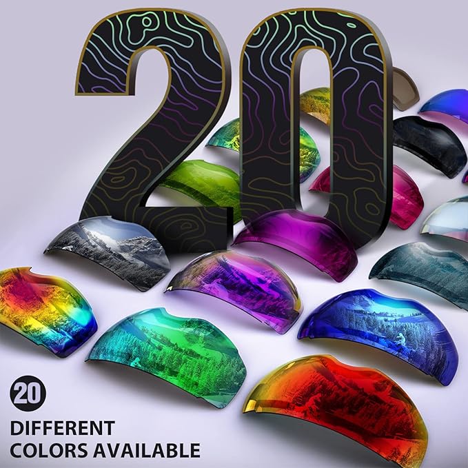 OutdoorMaster Ski Goggles PRO - Frameless, Interchangeable Lens 100% UV400 Protection Snow Goggles for Men & Women-OM-2