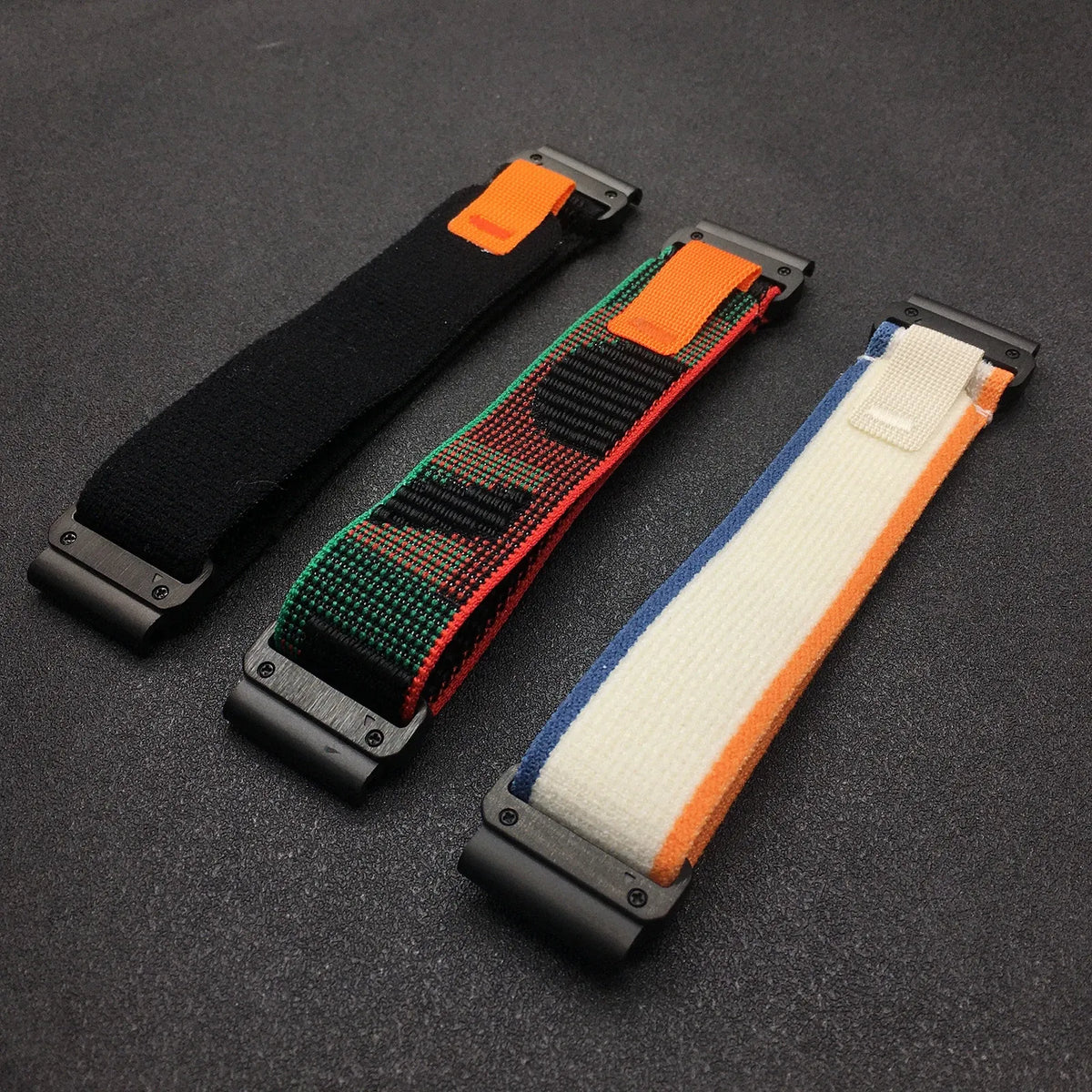 Nylon Watch Band Compatible with Garmin Fenix 7 7X 6X Pro Enduro Instinct Mk1 Epix Gen 2 A6,26mm