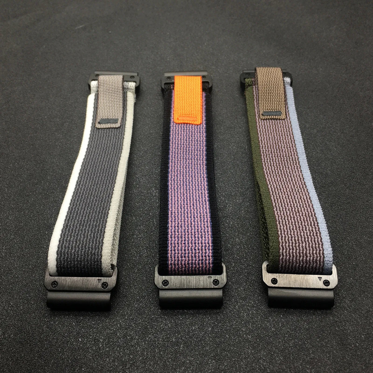 Nylon Watch Band Compatible with Garmin Fenix 7 7X 6X Pro Enduro Instinct Mk1 Epix Gen 2 A6,26mm