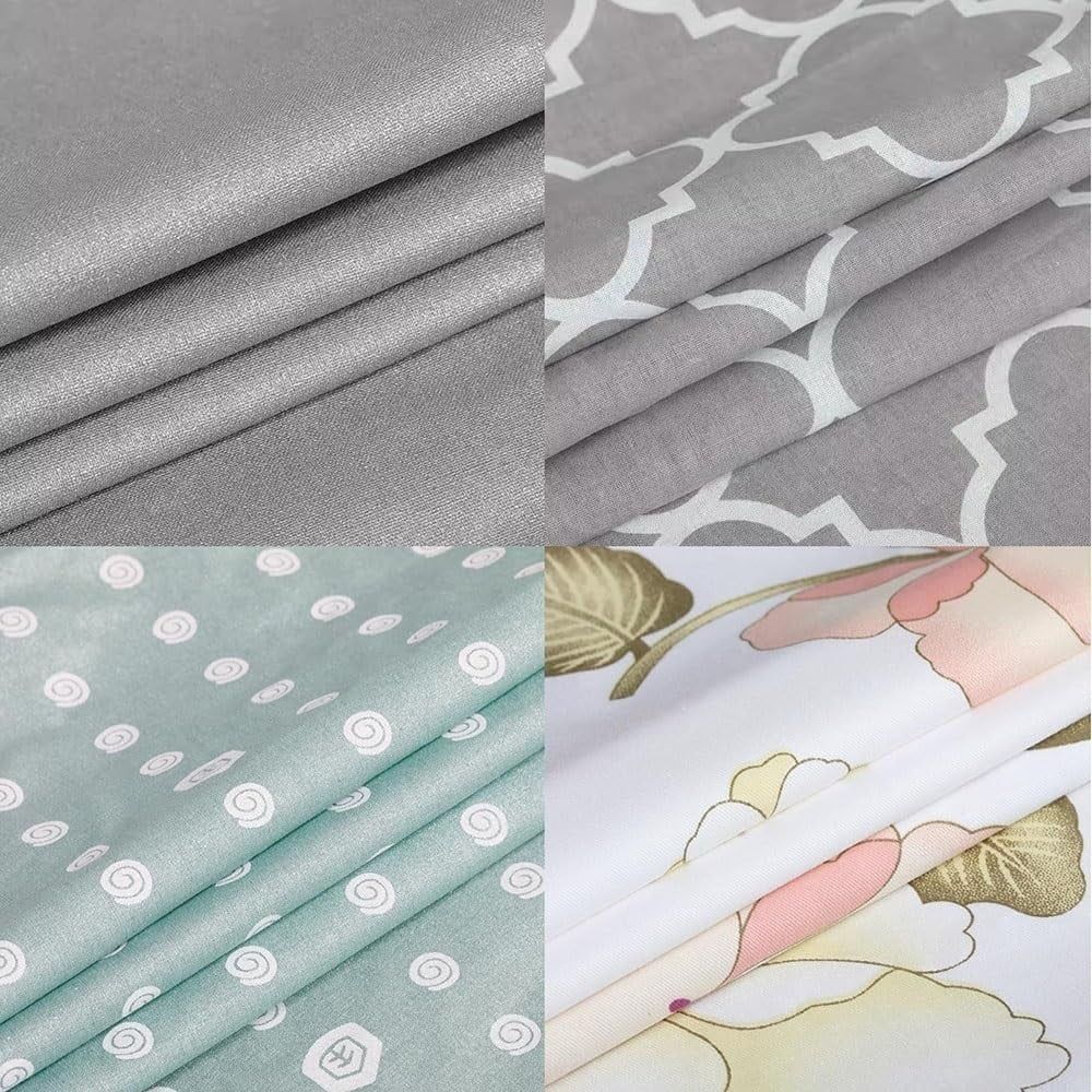 Ironing Board Cover Replacement, Padded Cotton Scorch Resistant Laundry Cover, Grey 43 x 16 In