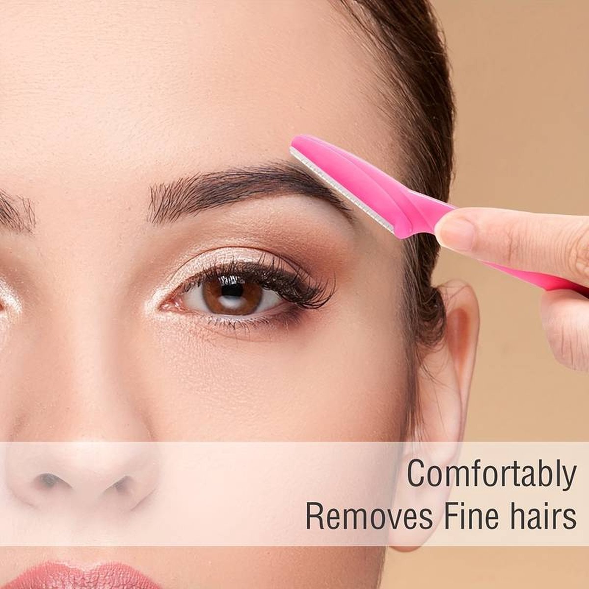 Eyebrow Scissors | Eyebrow Razor | Face Blade | Upper Lip Hair Removal | Hair Removal Blade | 6 Pieces