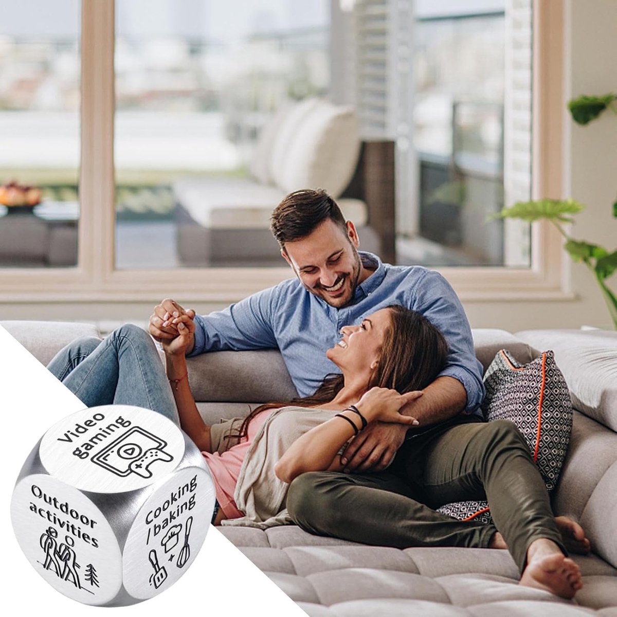 Dice - High-quality Dice - Creative Dice Playing - Creative decision-making toy - Anniversary / Valentine's Day / Christmas / Date Night / Birthday - Gift - Party Game - Board Game - Game - Romantic dice game gift