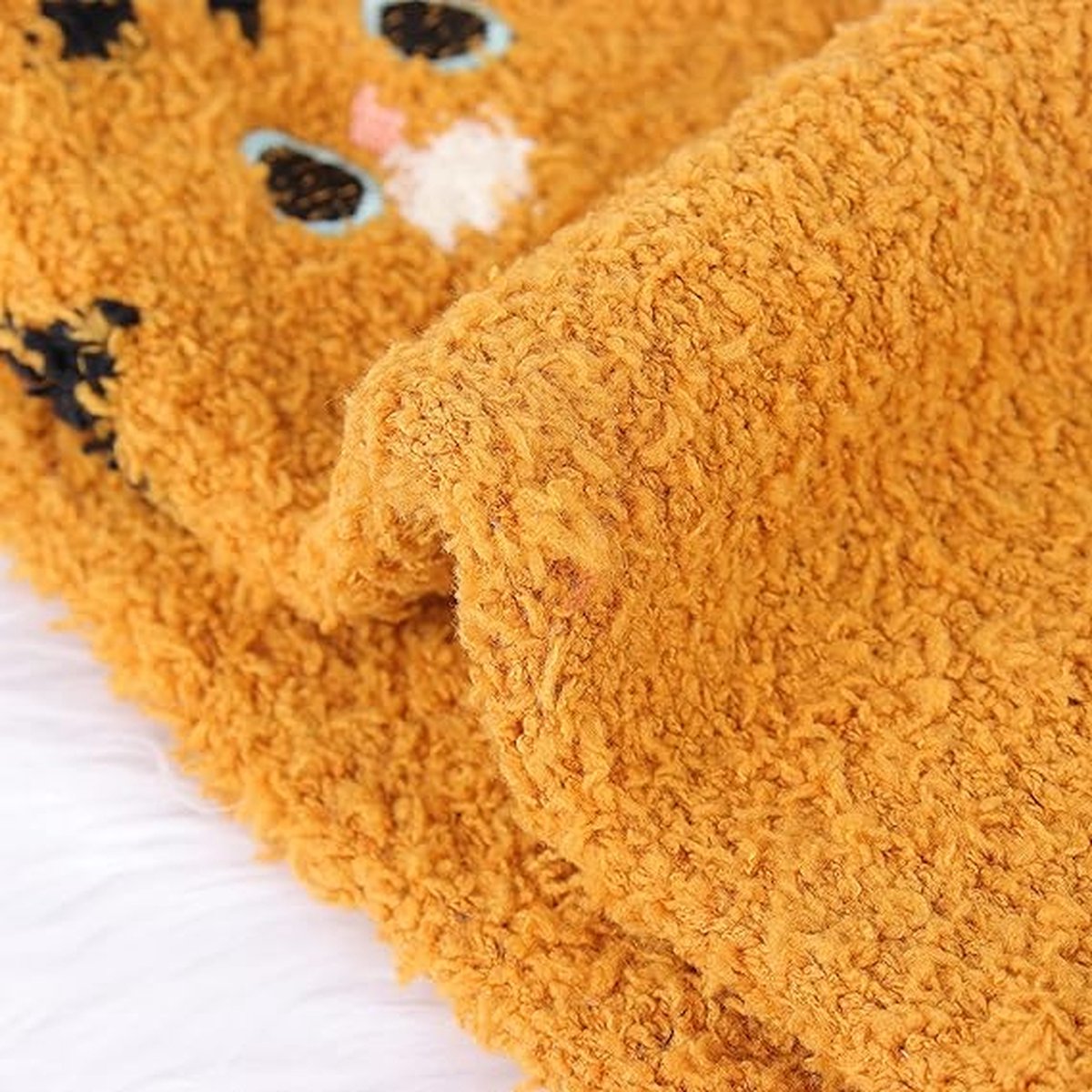 10 Pairs - Socks - Stockings - Socks - Funny Socks - Seamless - Men & Women - Thick - Warming Quality - Cat Claw - Warm Slipper Socks - Winter - One Size