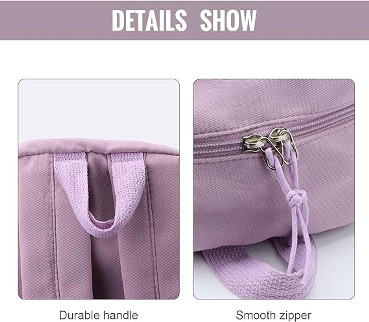 Waterproof backpack for girls - Girl's Backpack With Pin and Accessories - boys' backpack - women's backpack - Lightweight School Bag - School Student School Bag - Large Capacity Backpacks - Teenagers - High School Backpacks - Purple