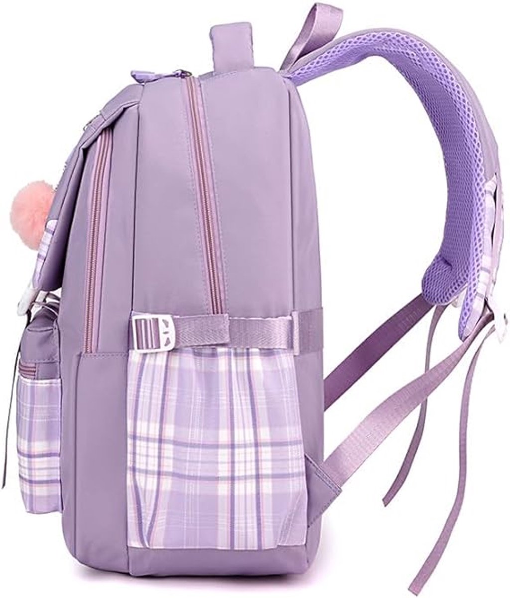 Girls School Student School Bag Outdoor Backpack - Youth school bag - Backpack - Pink - Luxury Backpack - Laptop bag - School bag - Backpack - Rucksack - Large Women's Backpack - Waterproof Women's Travel Backpack - Rucksack - Teenagers - with Laptop Comp