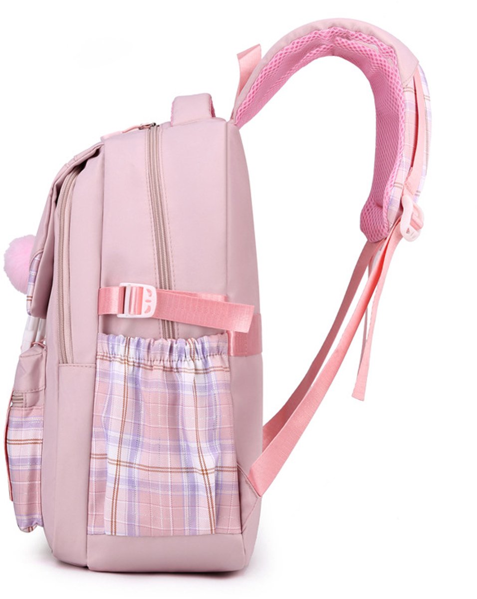 Girls School Student School Bag Outdoor Backpack - Youth School Bag - Backpack - Pink - Luxury Backpack - Laptop Bag - School Bag - Backpack - Rucksack - Large Women's Backpack - Waterproof Women's Travel Backpack - Rucksack - Teenagers - with Laptop Comp