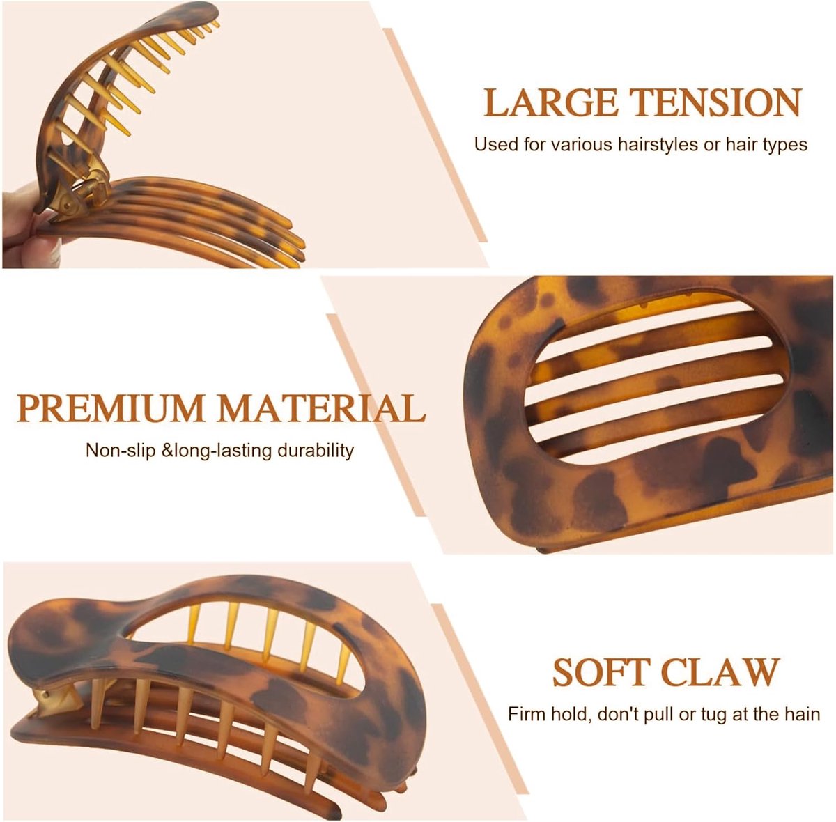 Hair elastic - 4 pieces - Hair accessories - 4 colors -