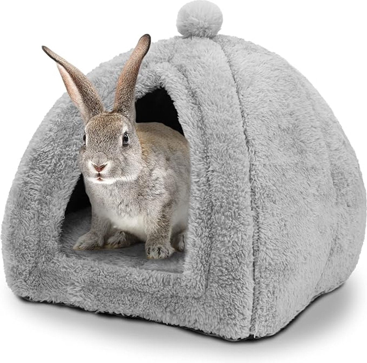 Rabbit hutch - Gray - 1 piece - 34*34*36cm - For rabbit guinea pig ferret - Rabbit hutches - For indoor use - Rodent cage - Rodent house