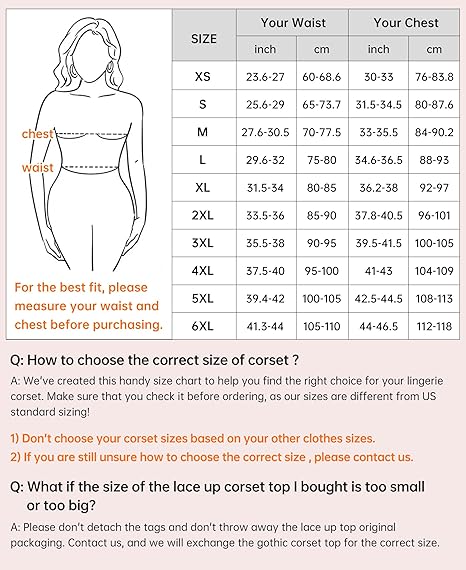 Corset Tops for Women, Bustier Shapewear Lingerie, Lace Waist Push Up Bodysuit black S
