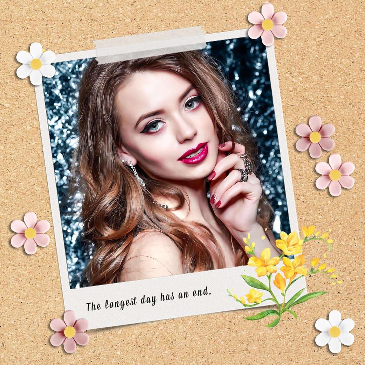 Push Pins - 30 pieces - Flower-shaped push pins - Flower pins for notice boards - Pin board pins - Decorative push pins - Suitable for notice boards, offices, schools and home use.