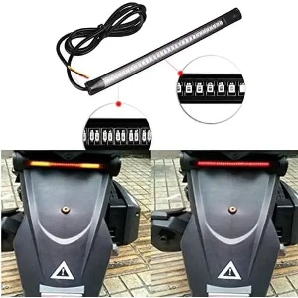Practical High Performance Replacement 48 LED brake lights fit motorcycle car bicycle with 12V light, 2pcs, Excellent Performance