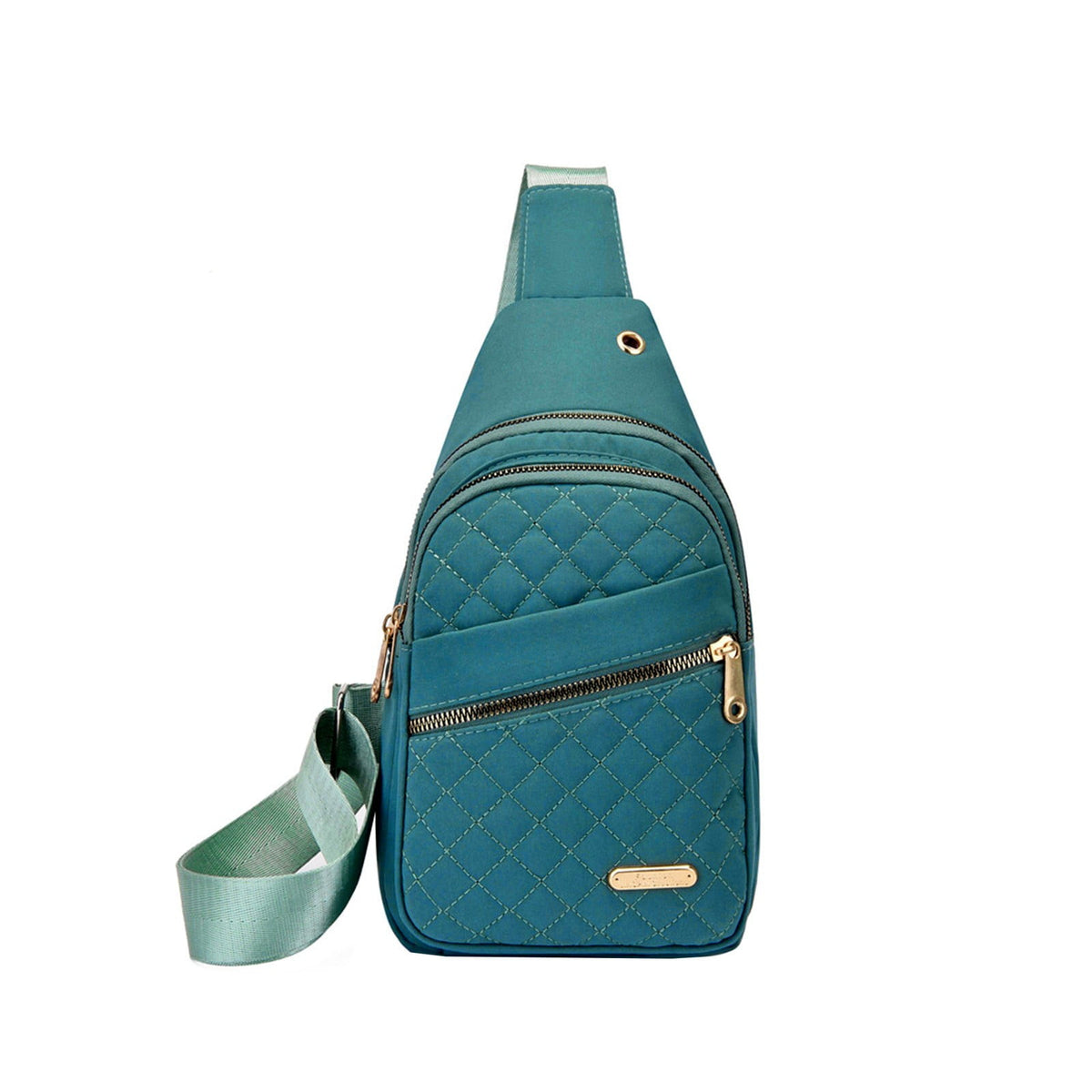 Sling Bag for Women, Crossbody Sling Backpack Small Sling Bag Multipurpose Crossbody Shoulder Bag Travel Hiking Backpack, Sling Bag for Men #1-Green