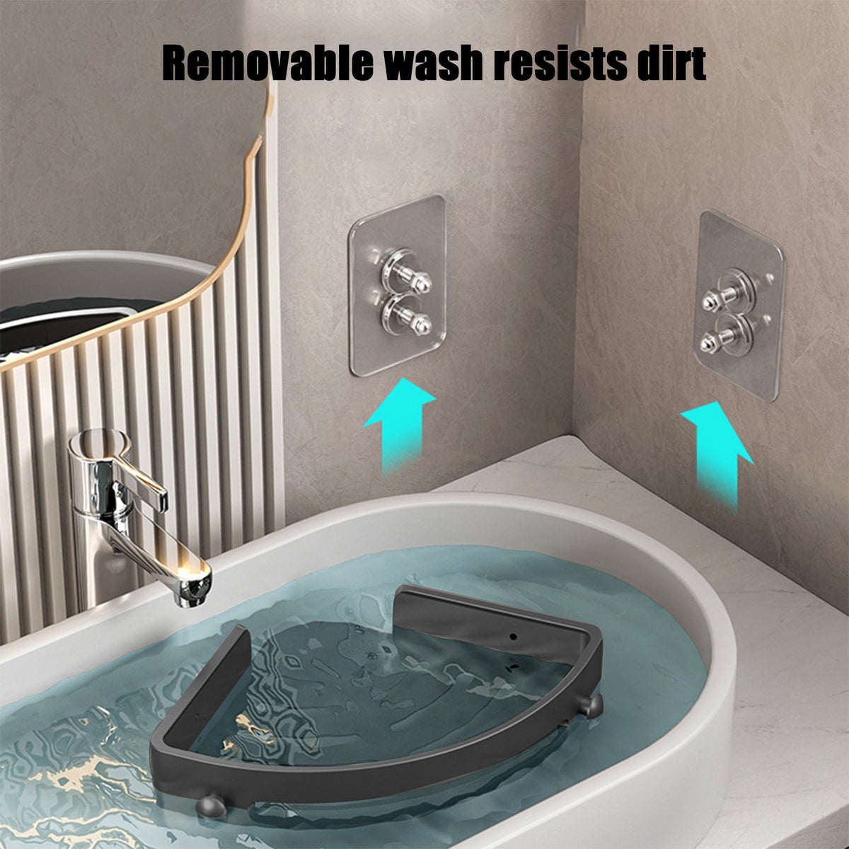 Bathroom Corner Shelf Gray Wall Mounted Corner Shower Caddy Kitchen Corner Shelves No Drill Shower Organizer Black