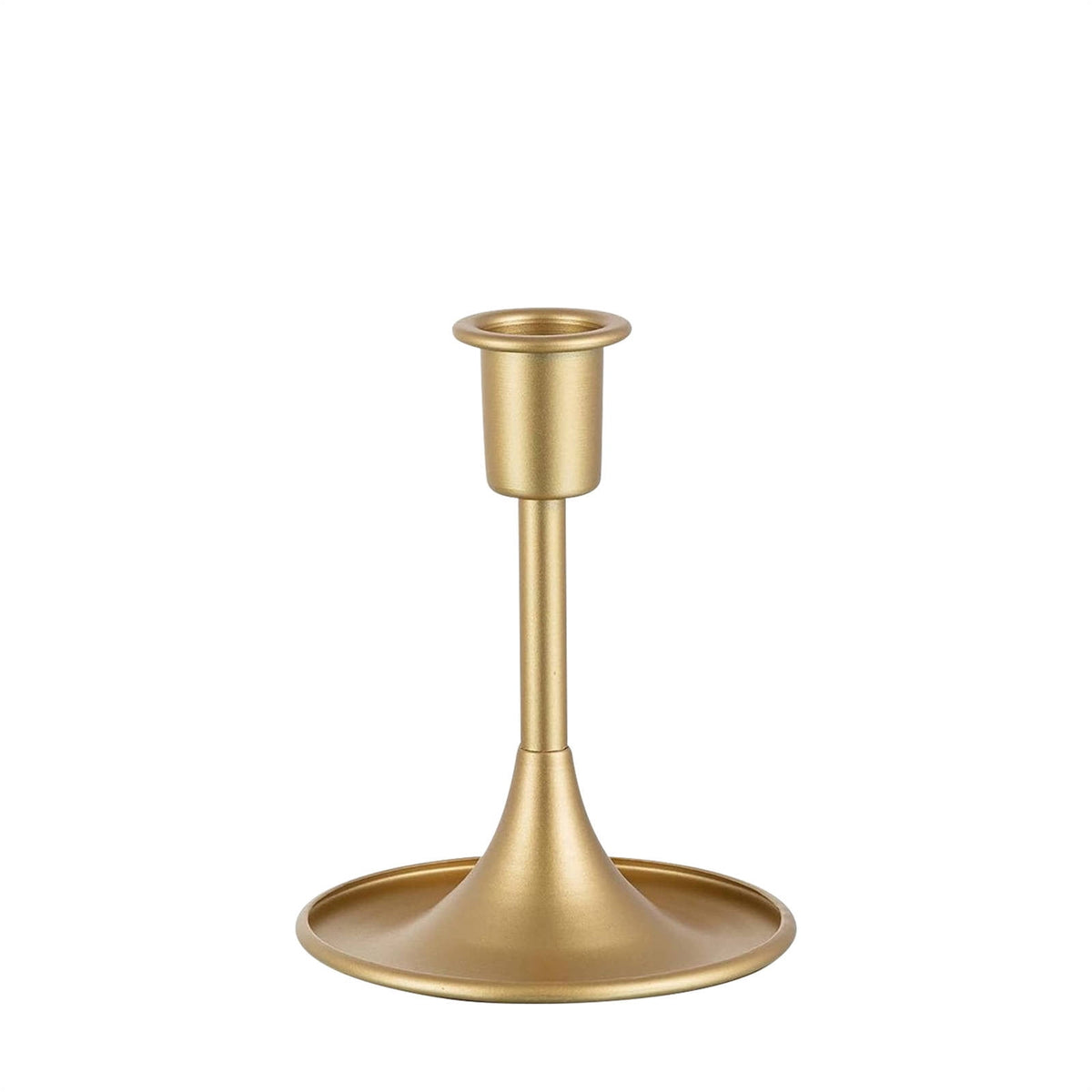 Candlestick, European Style Candle Holder Ornaments, Candlestick Holders Taper Candle Holders Stick Candle Holder for Table Centerpiece Wedding Reception Festive Christmas Mantel Decoration Z8-Silver