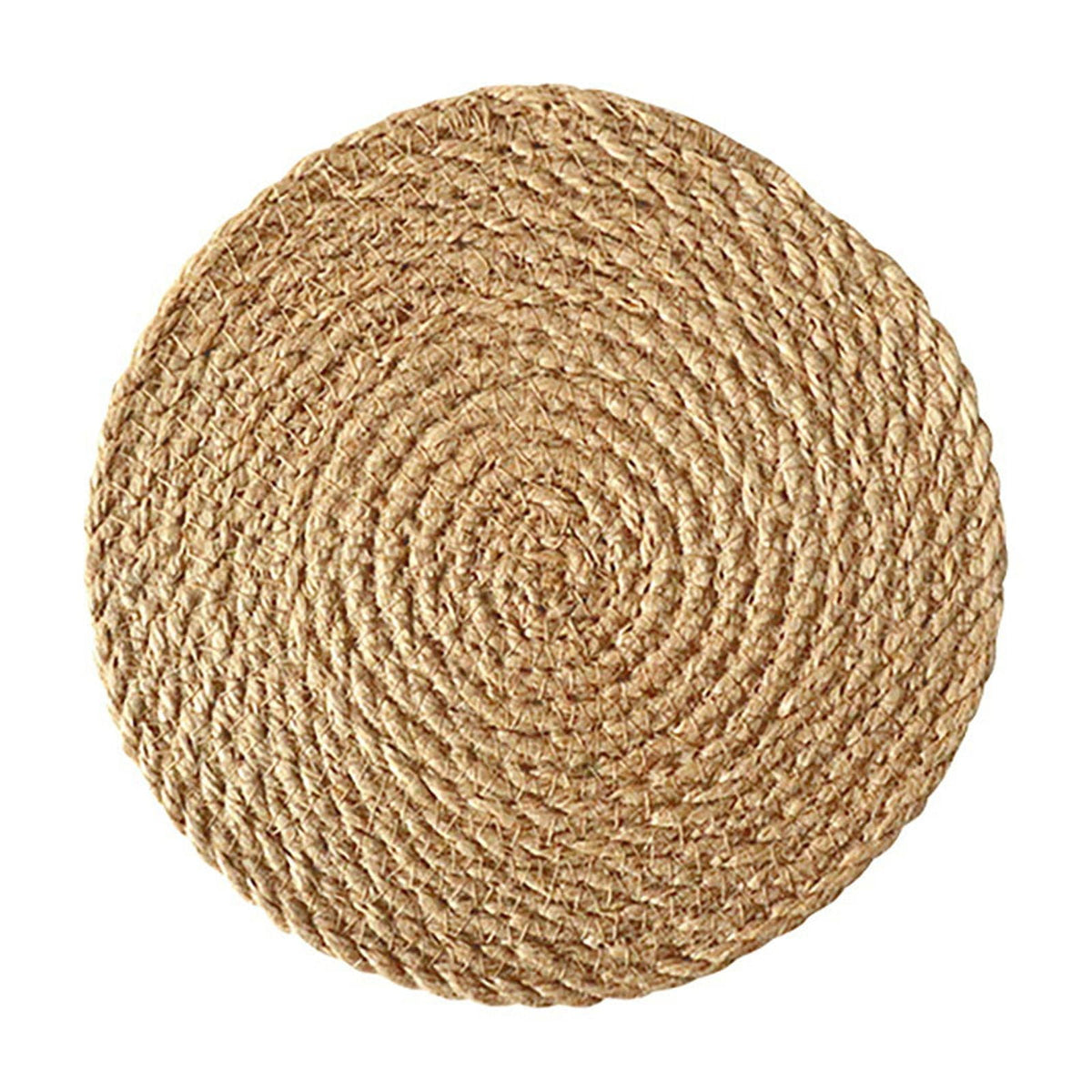 Heat‑Resistant Linen Table Trivet Mat, Insulation Pad for Hot Pots Pans Dishes, Protective Kitchen Countertop Placemat