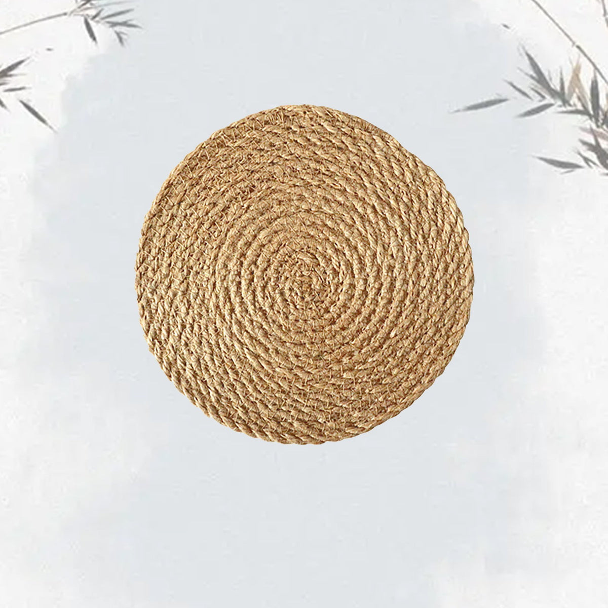 Heat‑Resistant Linen Table Trivet Mat, Insulation Pad for Hot Pots Pans Dishes, Protective Kitchen Countertop Placemat