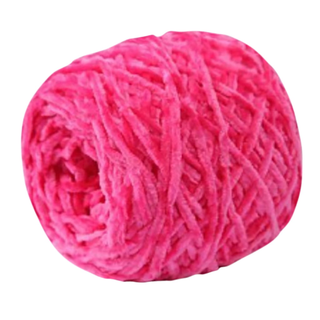 Diy Crochet Scarf Yarn 09 Light Dark Green, Soft Gold Velvet Knitting Yarn Diy Shawl Scarf Crochet Thread Woollenyarn 03 Rose Red