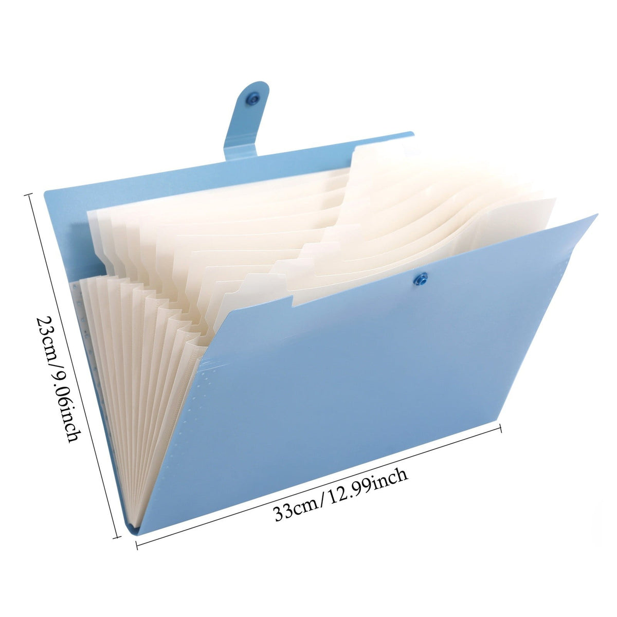 8/12 Pockets Expanding File Organizer, Accordion File Folder with Labels for Documents, Bills, Receipts, Letter Size