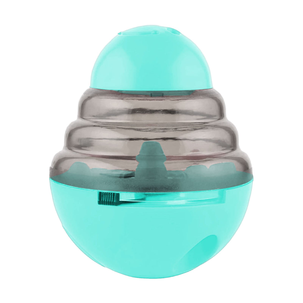 Pet Feeding Roly-Poly Toy, Interactive Dog Dispenser Toys Slow Feeder Puzzle Dog Brain Stimulation Toys Dog Christmas Enrichment Boredom Toys for Puppy Small Medium Large Dogs Grad, Green Blue