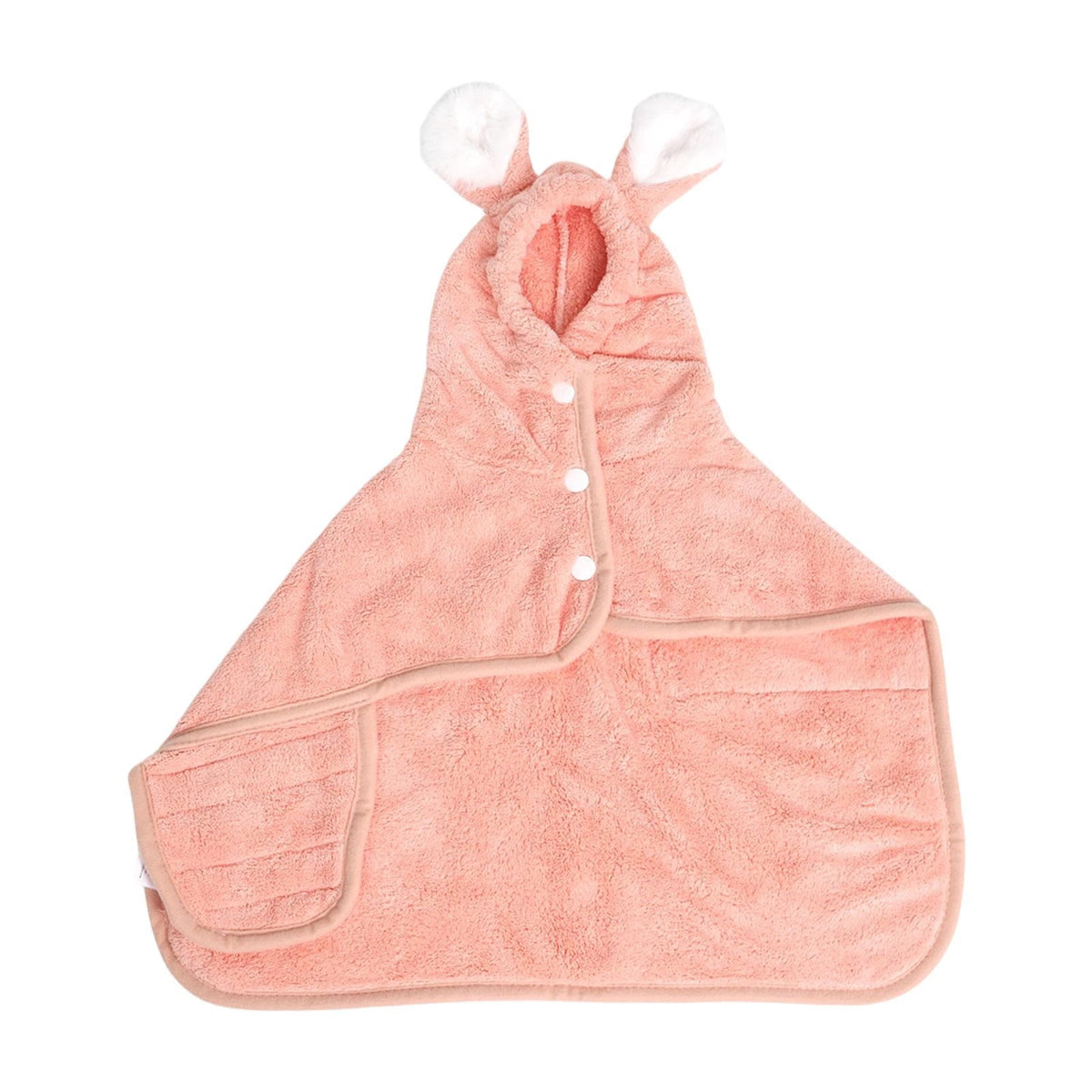 2026 New Puppy Bathrobe with Hood, Dog Bathrobe Absorbent Towel for Small Dogs Fast Drying Dog Robe Coat with Hood Puppy Towel Wrap Pet Grooming After Shower (Blue, Xs) XL Pink