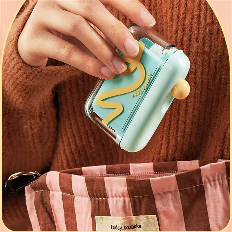 Dental Floss Dispenser - Toothpick Holder - Dental Floss Holder - Automatic Floss Box - Interdental Brush Storage - Travel Case - Oral Care - Bathroom Accessories - Portable - Refillable - Travel Size - Toiletries - Pink - 1 Piece