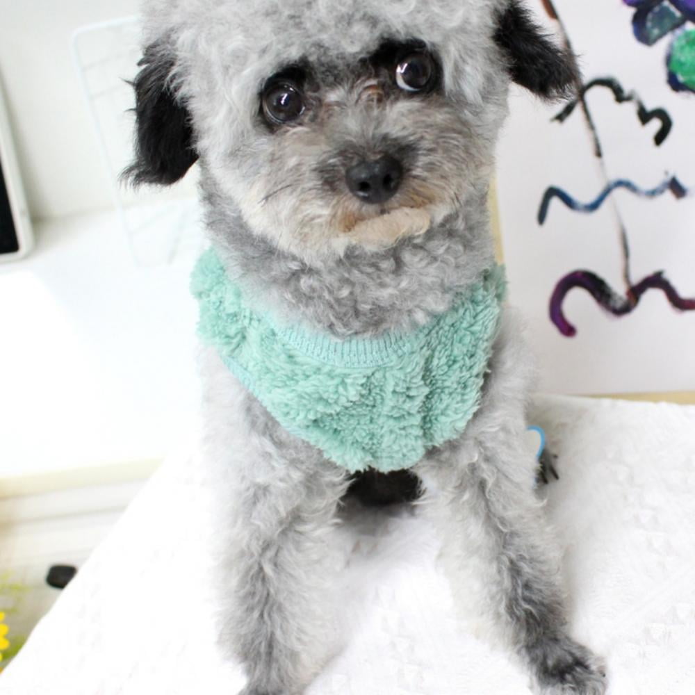 Cat Sweaters Kitty Sweater for Cats Knitwear,Small Dogs Kitten Clothes Male and Female,High Stretch,Soft,Warm Dog Clothes for Small Dog and Cat Winter S Green